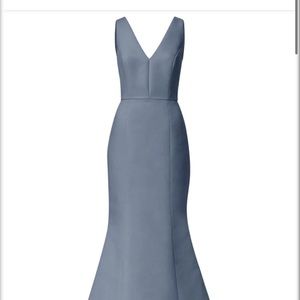 Amsale gown - Mackayla (color Dusk; size 0). Hemmed for someone 5’2” - Worn once